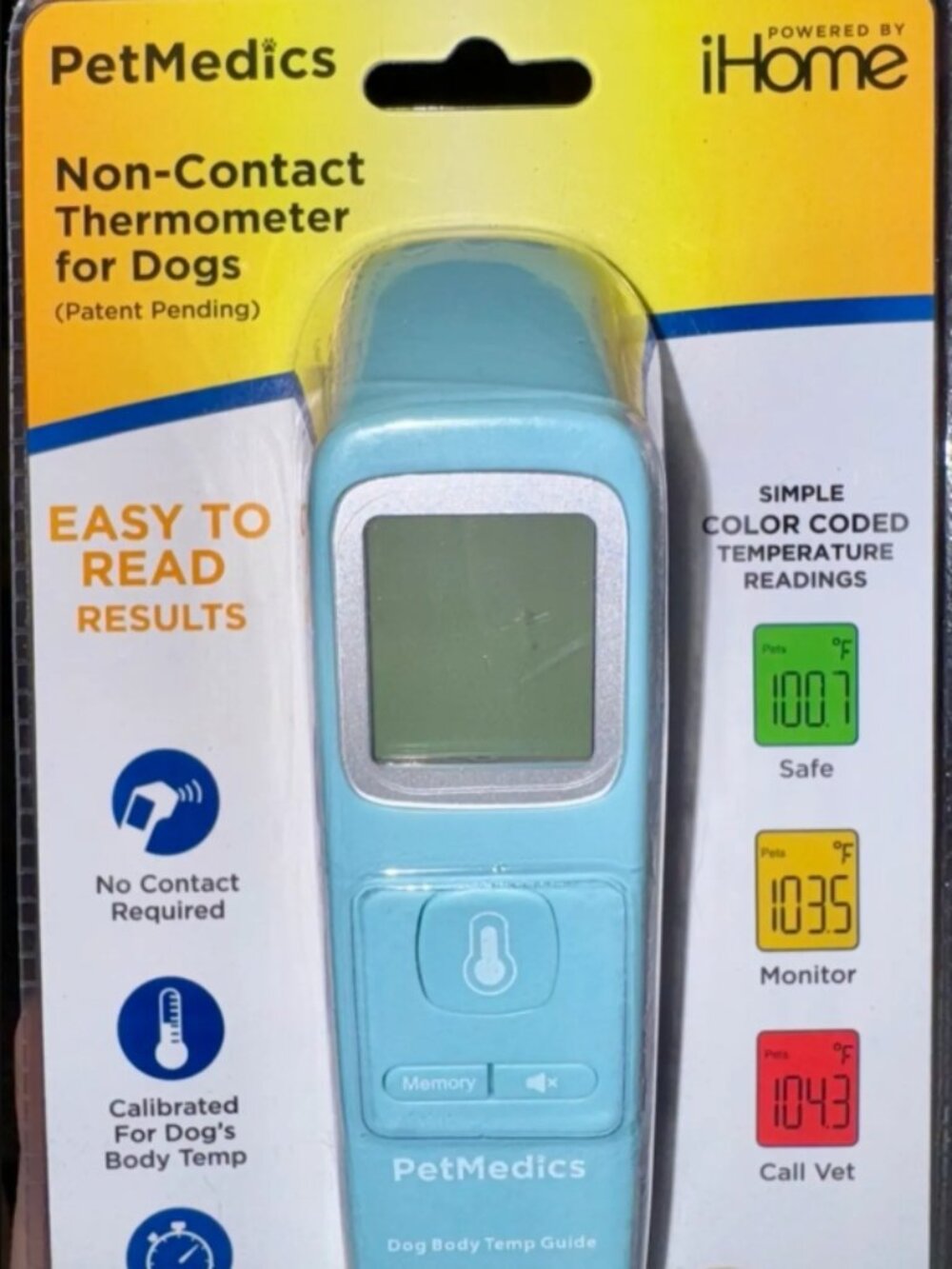 Thermometer PetMedics Non contact for Dogs